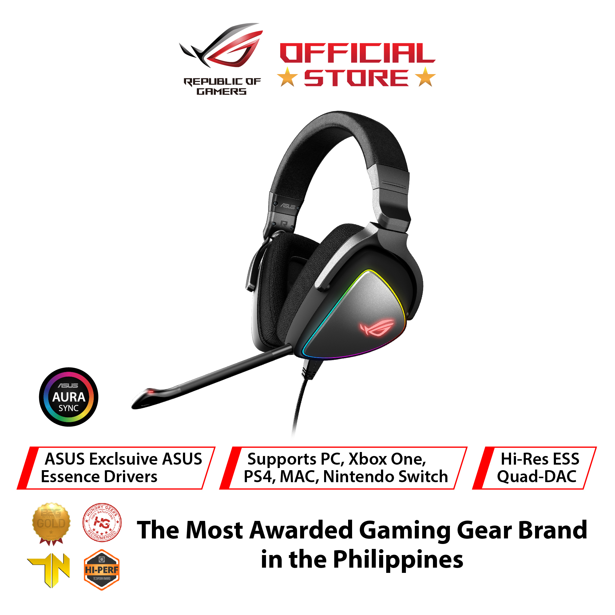 Buy Asus Republic Of Gamers Gaming Headsets Online Lazada Com Ph