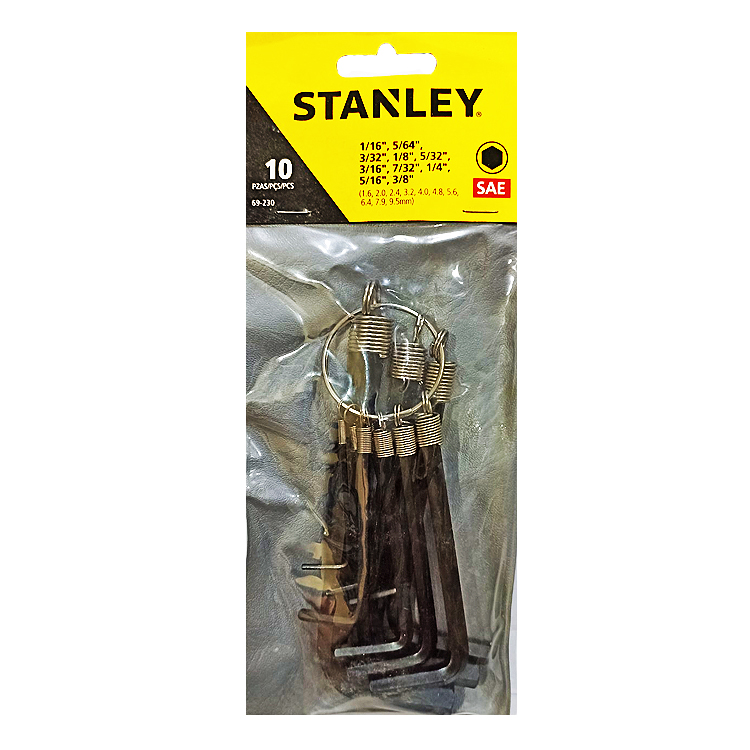 Stanley Allen Wrench Hex Key ring 10pc Lazada PH