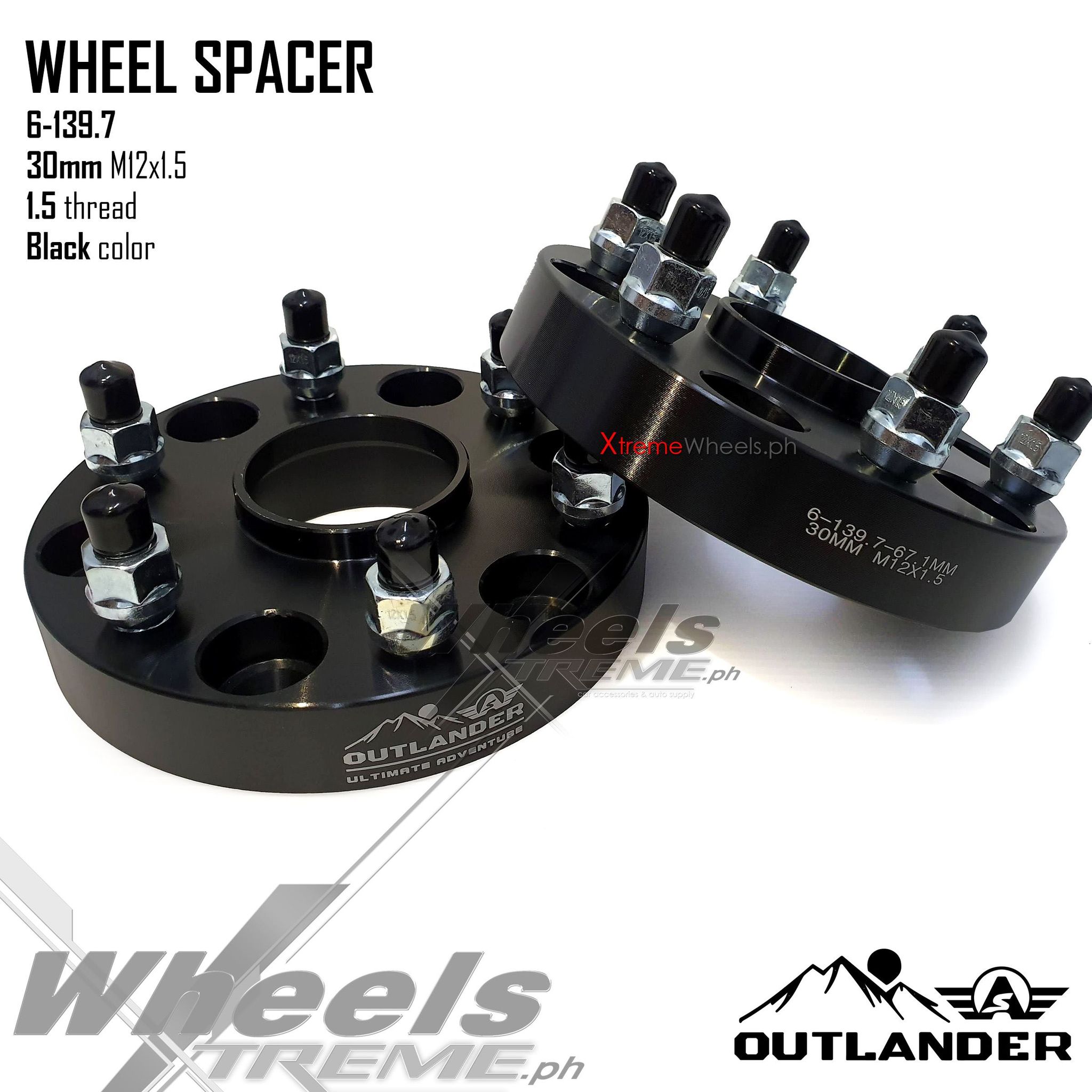 Mitsubishi Montero / Strada 20062023 Wheel spacer 30mm with centric