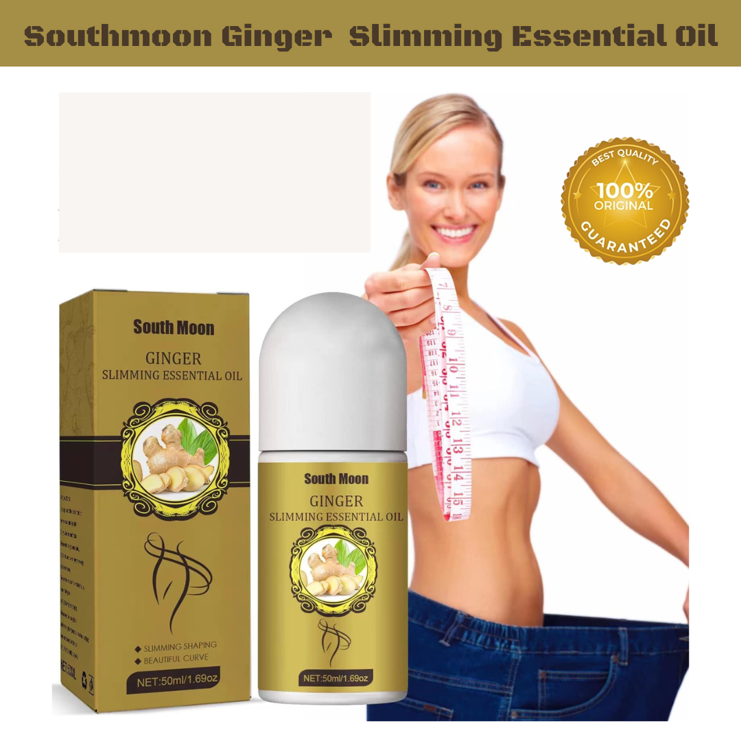 South Moon Ginger Oil Slimming Fat Burning Massage Lose Weight Body
