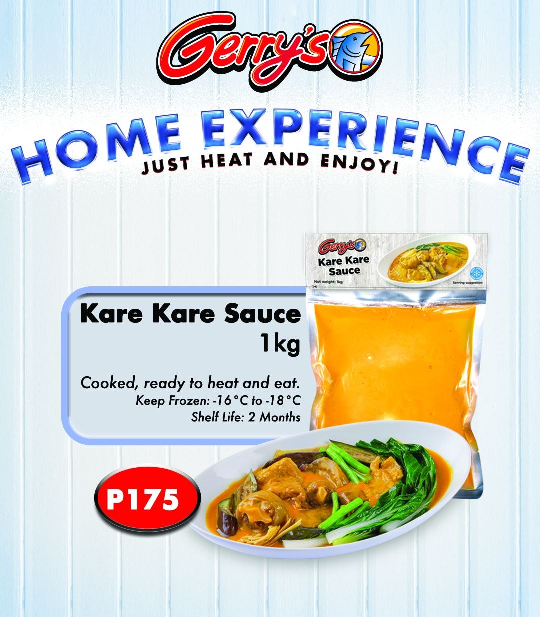 Gerry's Grill Kare Kare Sauce 1kg Lazada PH