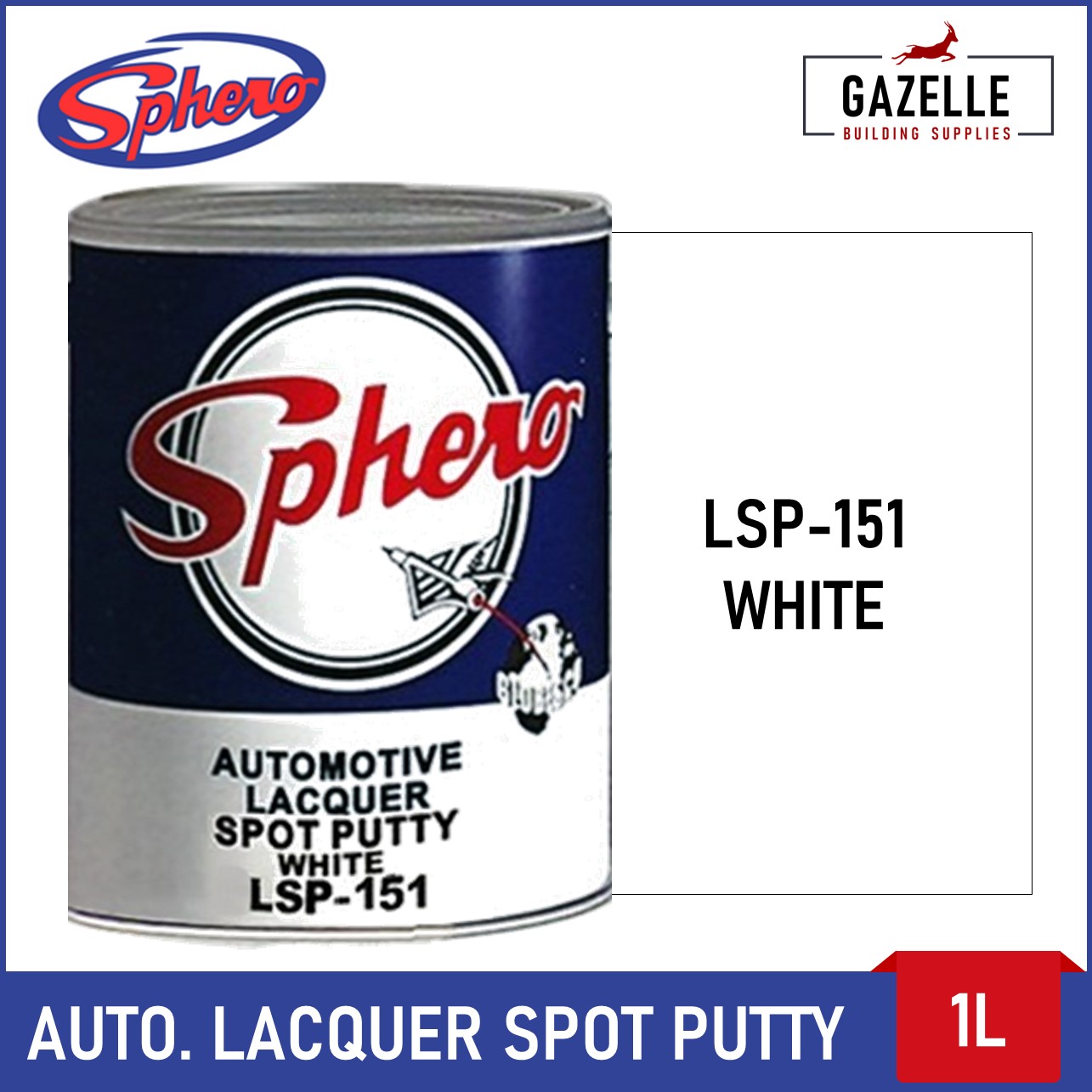 Sphero Lacquer Spot Putty White 1L Lazada PH