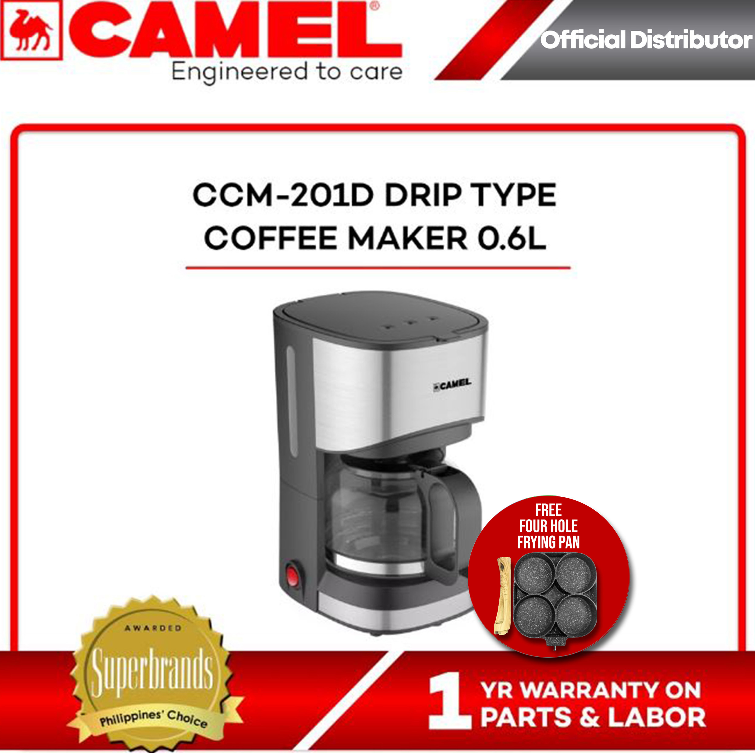 HEALTHY HUB Camel Appliance CCM-201D 