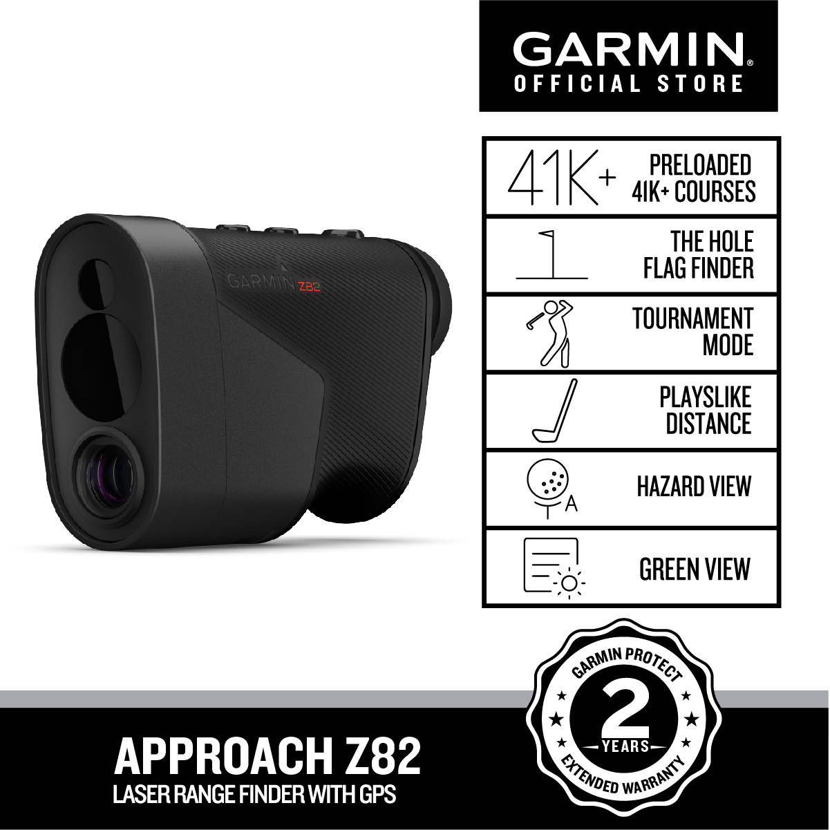 GARMIN APPROACH Z82 BLACK - ラウンド用品・アクセサリー