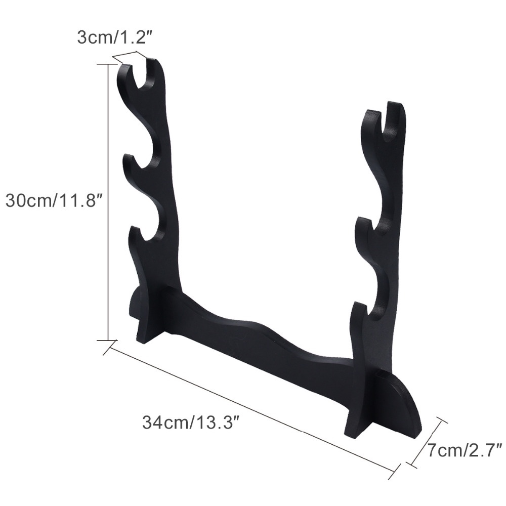 shawozhe3284617 3 Tier Anime Knife Rack Katana Stand Game Weapon ...