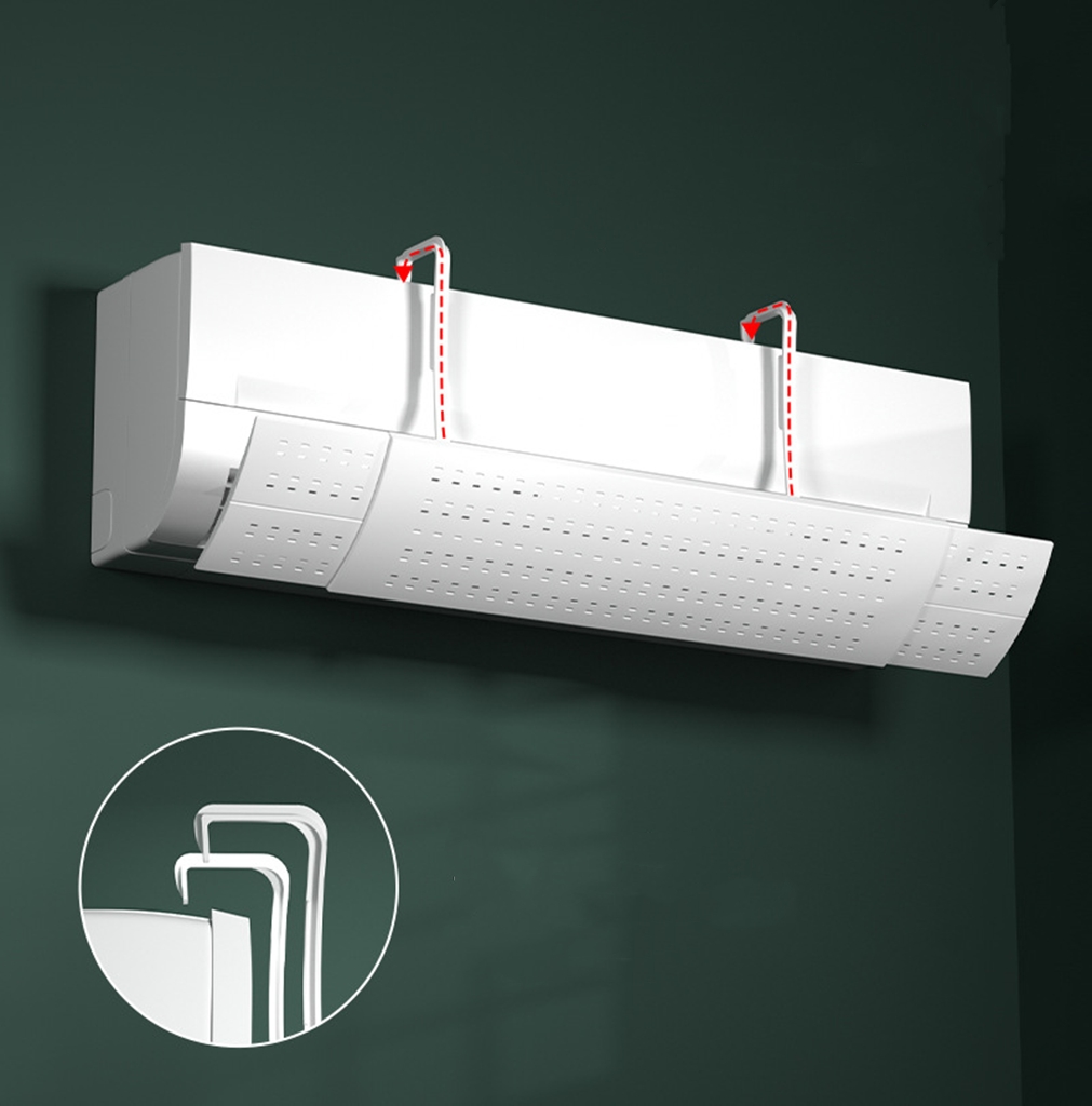 Air Conditioner Air Deflector, Universal Adjustable Air Conditioning Deflector Air Diverter