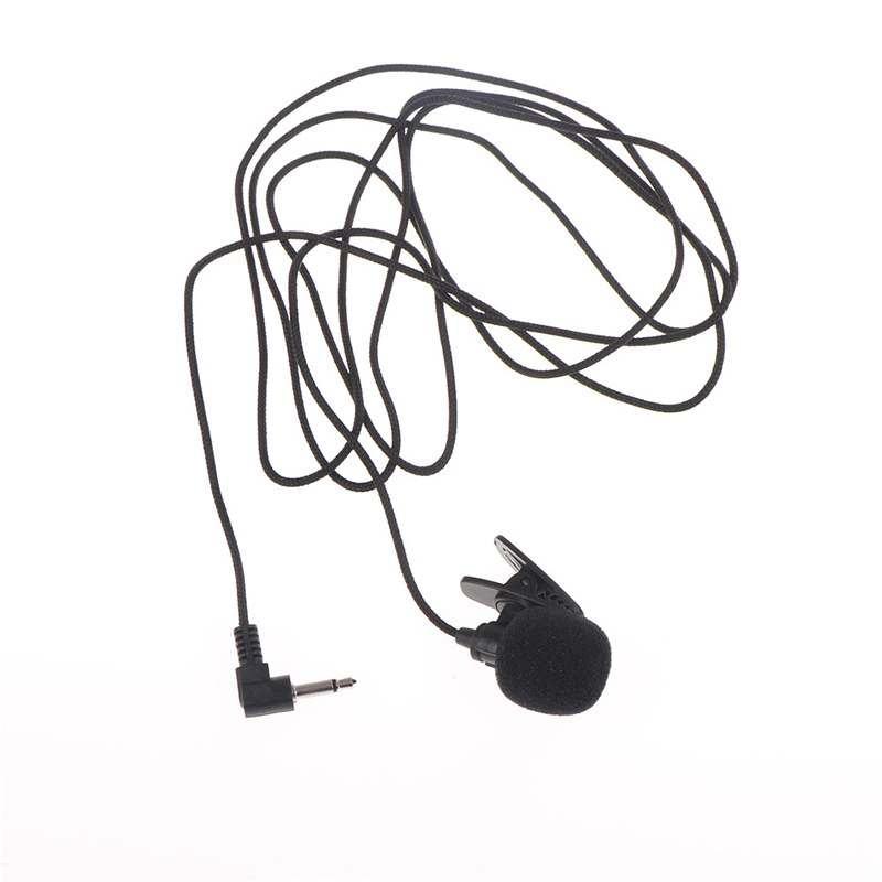 Mini Mic Microphone Case for SmartPhone Recording PC Clipon Lapel