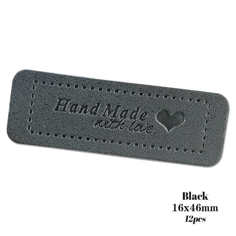Stock Hand Made With Love Iron Clothes Labels With Heart Iron On Clothing  Tags Bag Handmade Thermo-Adhesive Clothing Labels