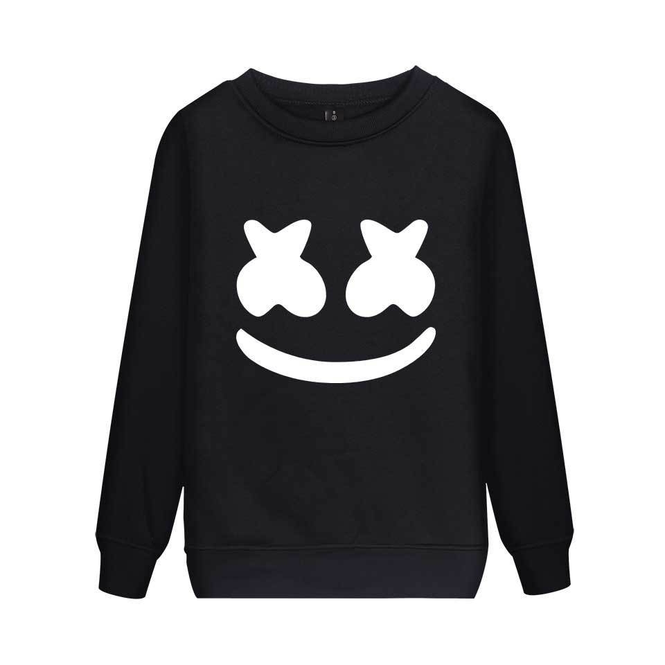 ALDAN Marshmello design pullover jacket unisex men women best