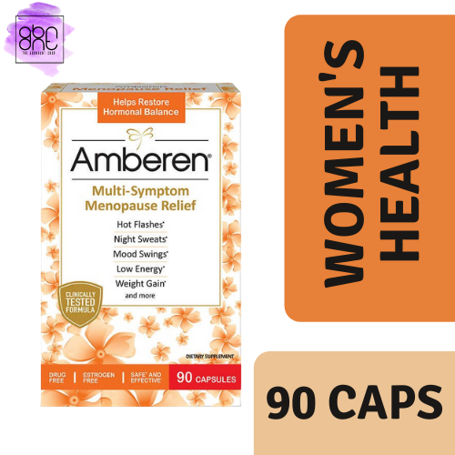 Amberen MultiSymptom Menopause Relief 90 Capsules Lazada PH