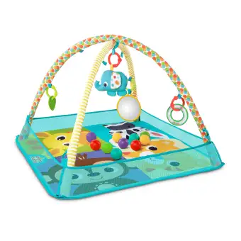 bright starts play mat ball pit