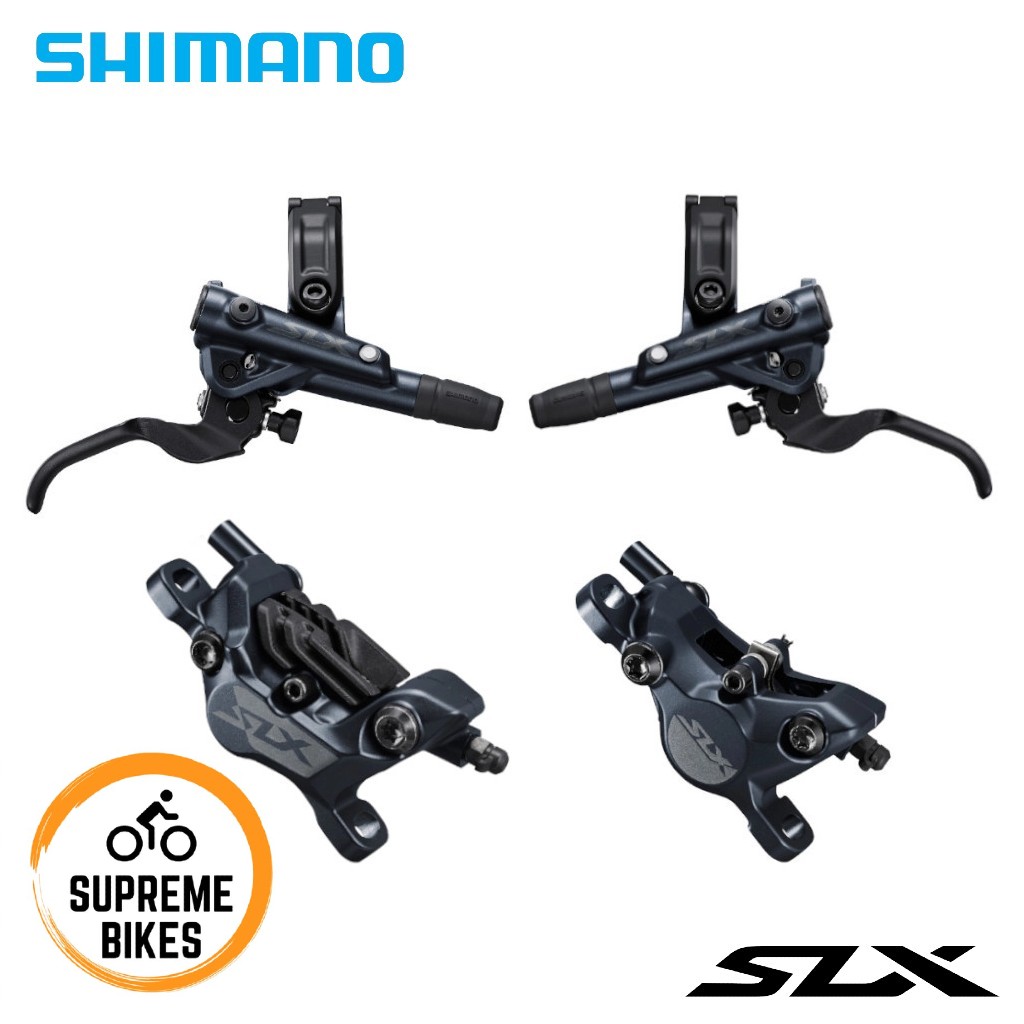 Shimano Slx Bl M7100 Br M7120 4 Piston Hydraulic Brake Set Front And Rear With Hose Lazada Ph 2812