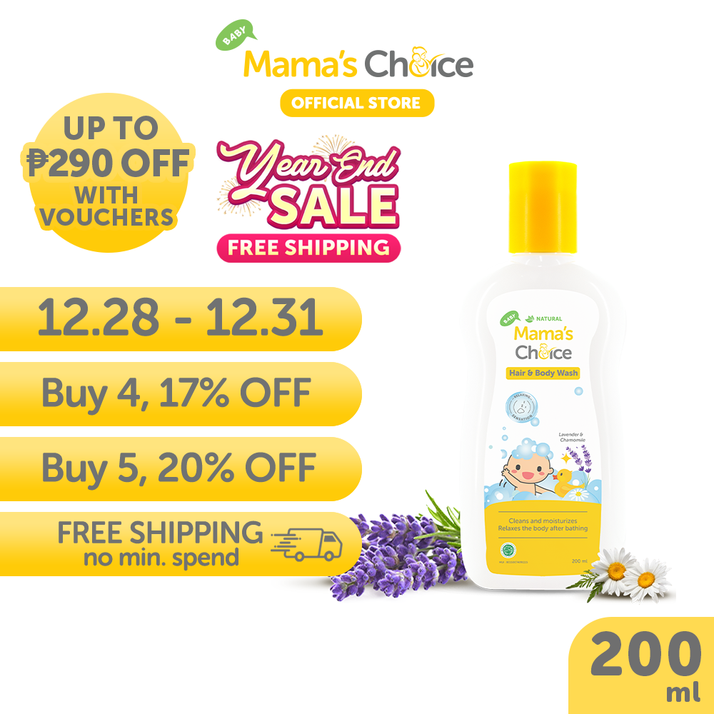 Mama’s Choice Baby Hair and Body Wash Safe, Natural, Tested in