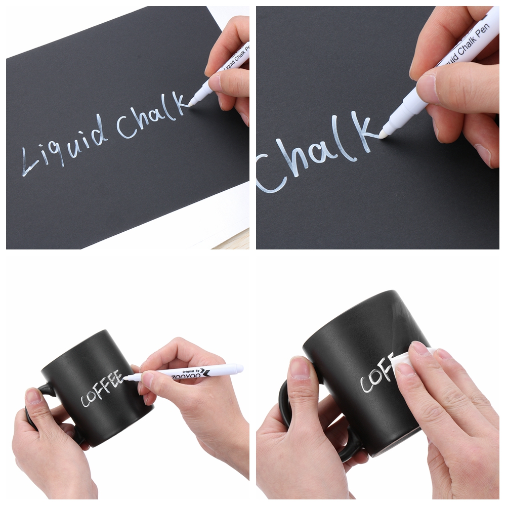 1/5/10 pcs Environmental Metal Plastics Glass Blackboard Marker
