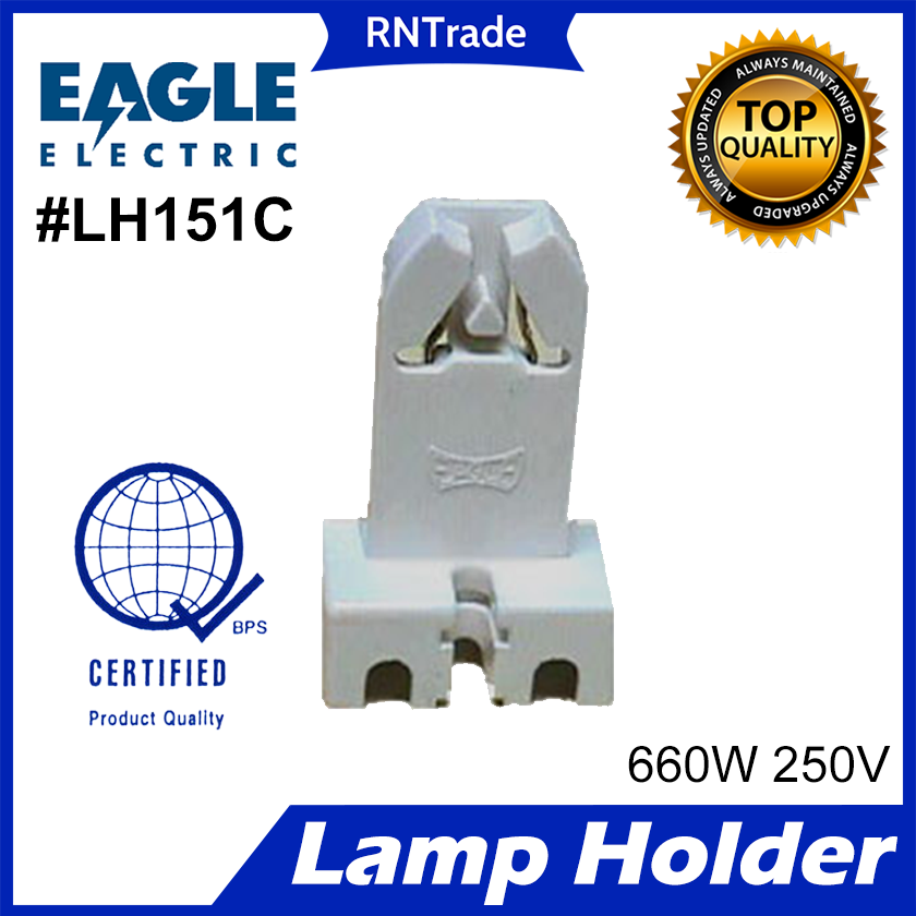 EAGLE ELECTRIC T8 T10 T12 Light Socket Lamp Holder Fluorescent Lighting Socket Lamp Holder for