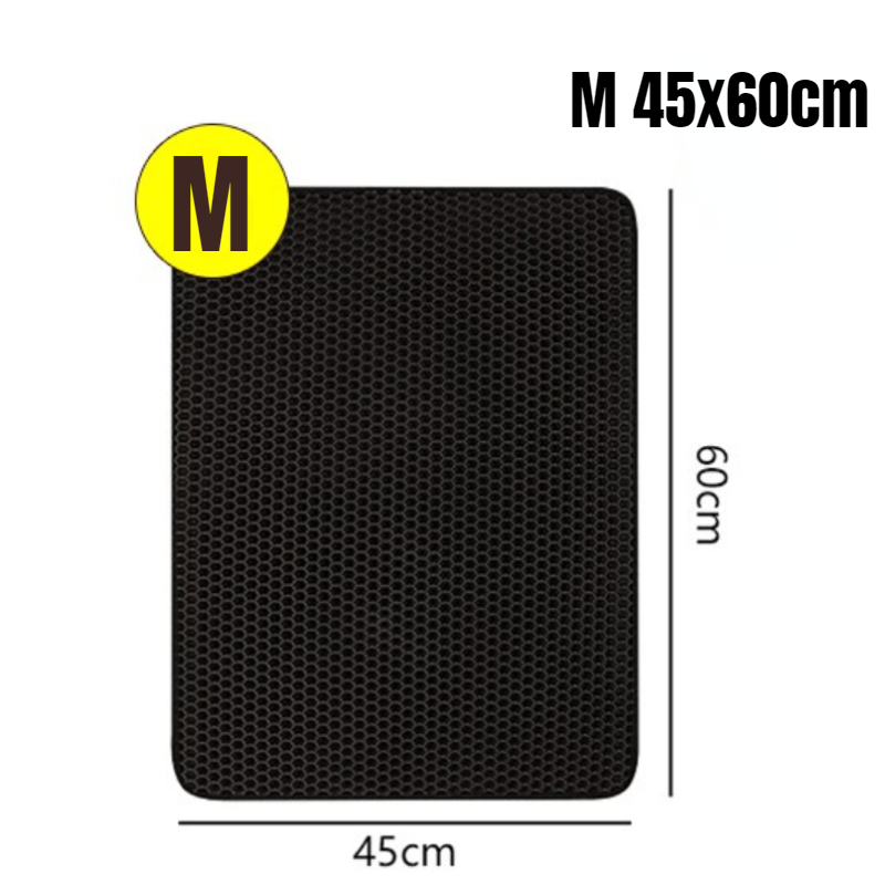 Cat Litter Mat Litter Box Mat Waterproof Kitty Litter Pad With