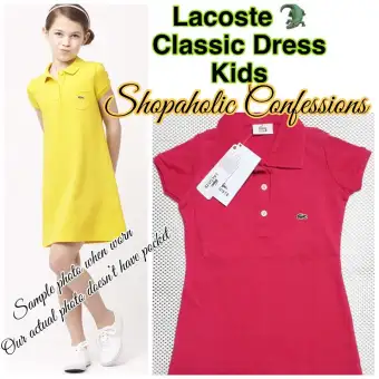 lacoste girl dress