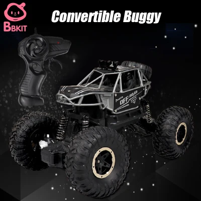 BBKIT 1:16 Remote Control Car 2.4G Drift Off-road Vehicle RC Car Alloy Climbing Truck High-speed Racing Boy Charging Toy