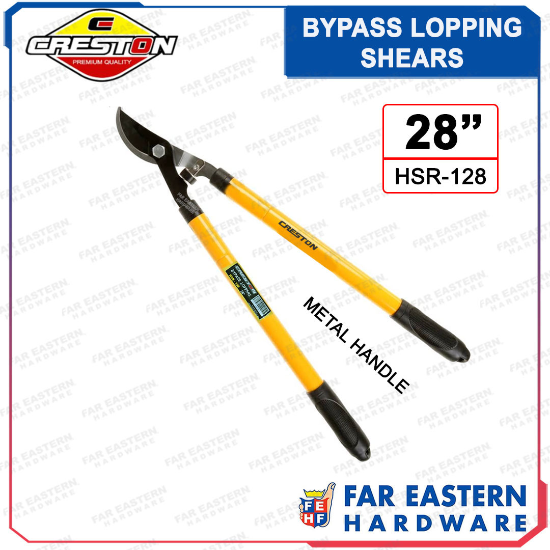 CRESTON Bypass Looping Lopper Pruning Cutting Shears 28" HSR128 CRLG