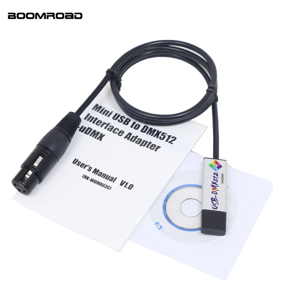 DMX Controller DMX512 Freestyler Interface USB to DMX Converter Win10 ...