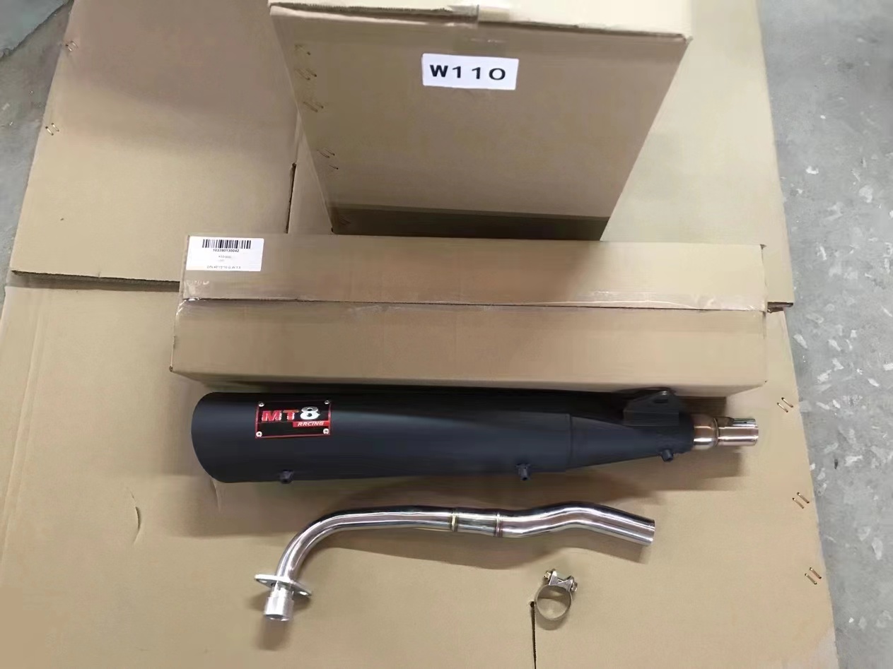 Muffler for Wave 100 WAVE 125 SMASH 115 Euro 100 rusi 110 srm110 sym110