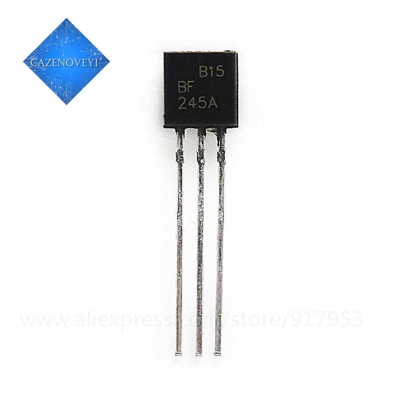10pcs/lot RF Mosfet N-Channel JFET TO-92-3 BF245C 