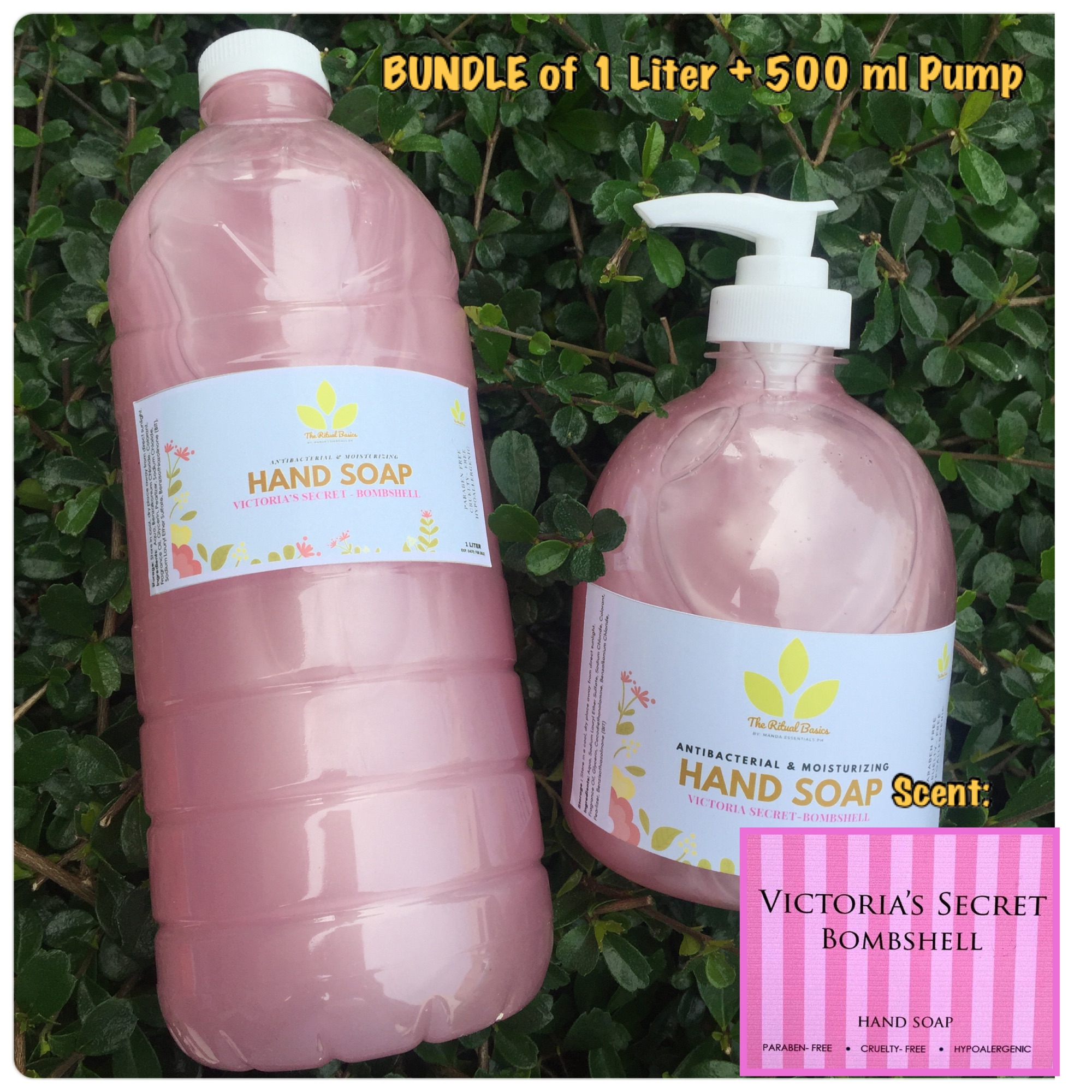 Liquid Hand Soap Bundle 1 Liter 500ml Pump Bottle Lazada Ph
