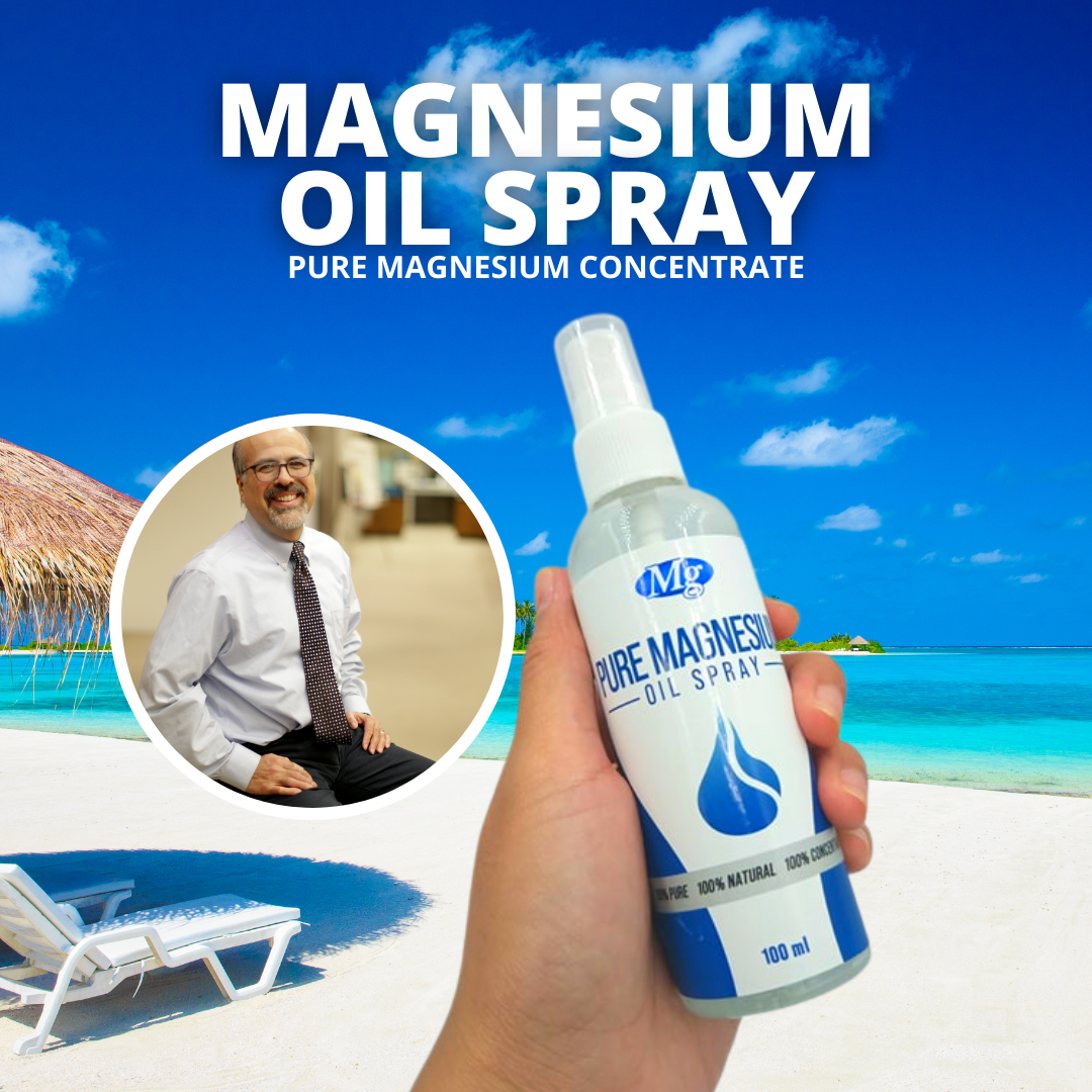 [MAGENSIUM] 1 Bottle Oil Spray 100 NATURAL & PURE FDA Approved Pure