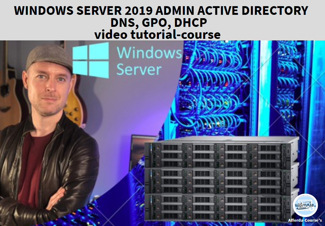 Windows Server 2019 Admin Active Directory DNS, GPO, DHCP (Video ...