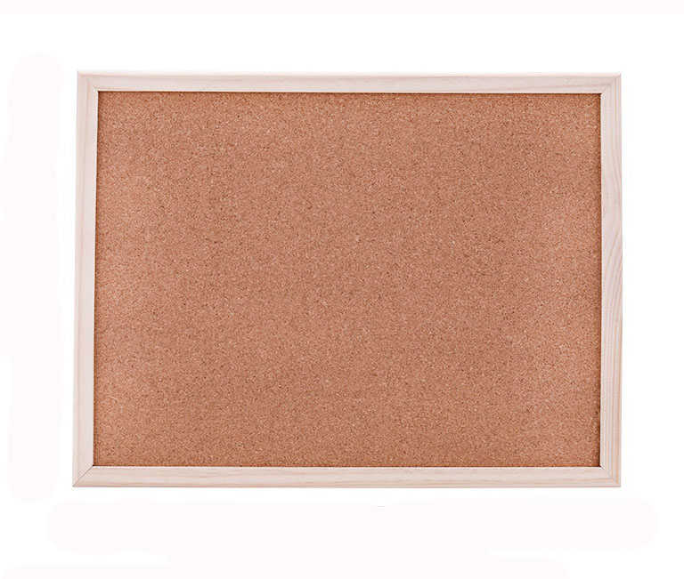 Cork Board Bulletin Board Wooden Frame Lazada PH