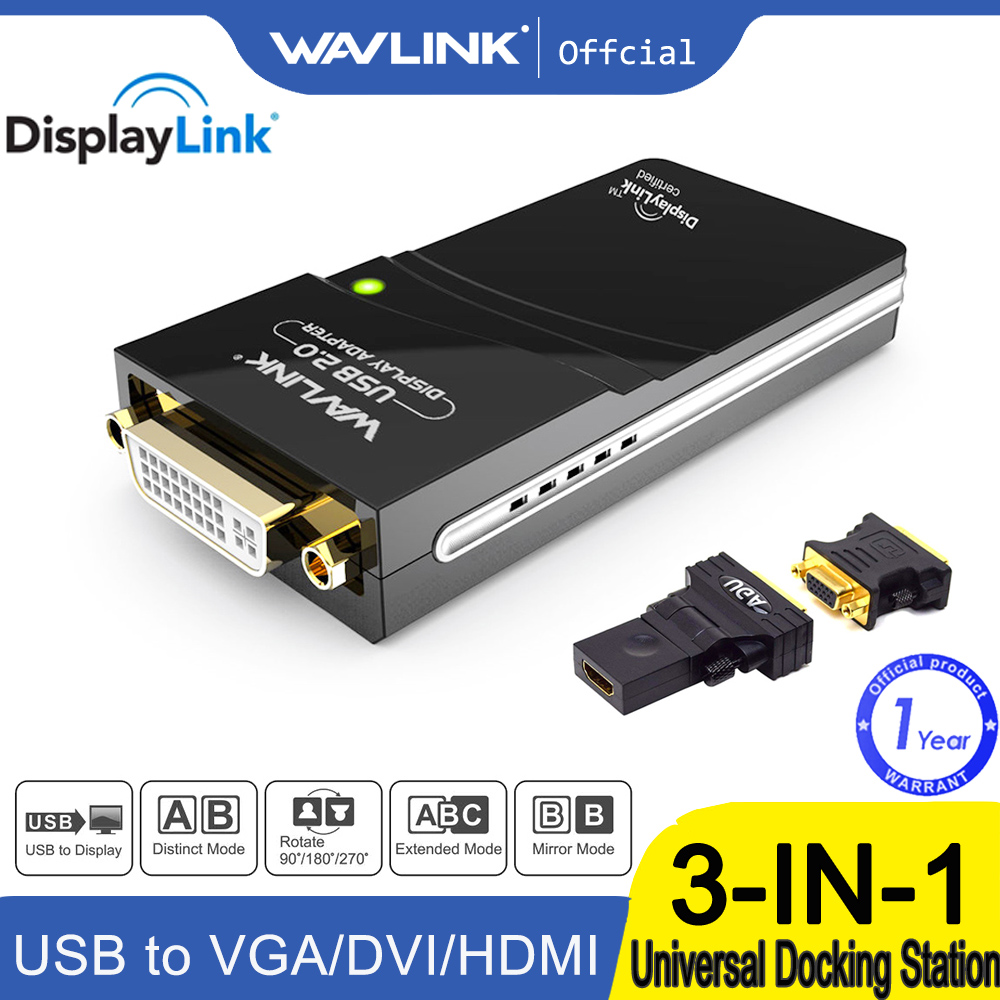 Usb 2.0 display on sale adapter