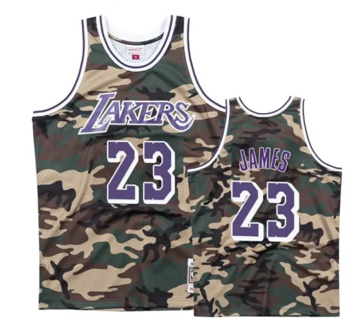 lakers camo shirt