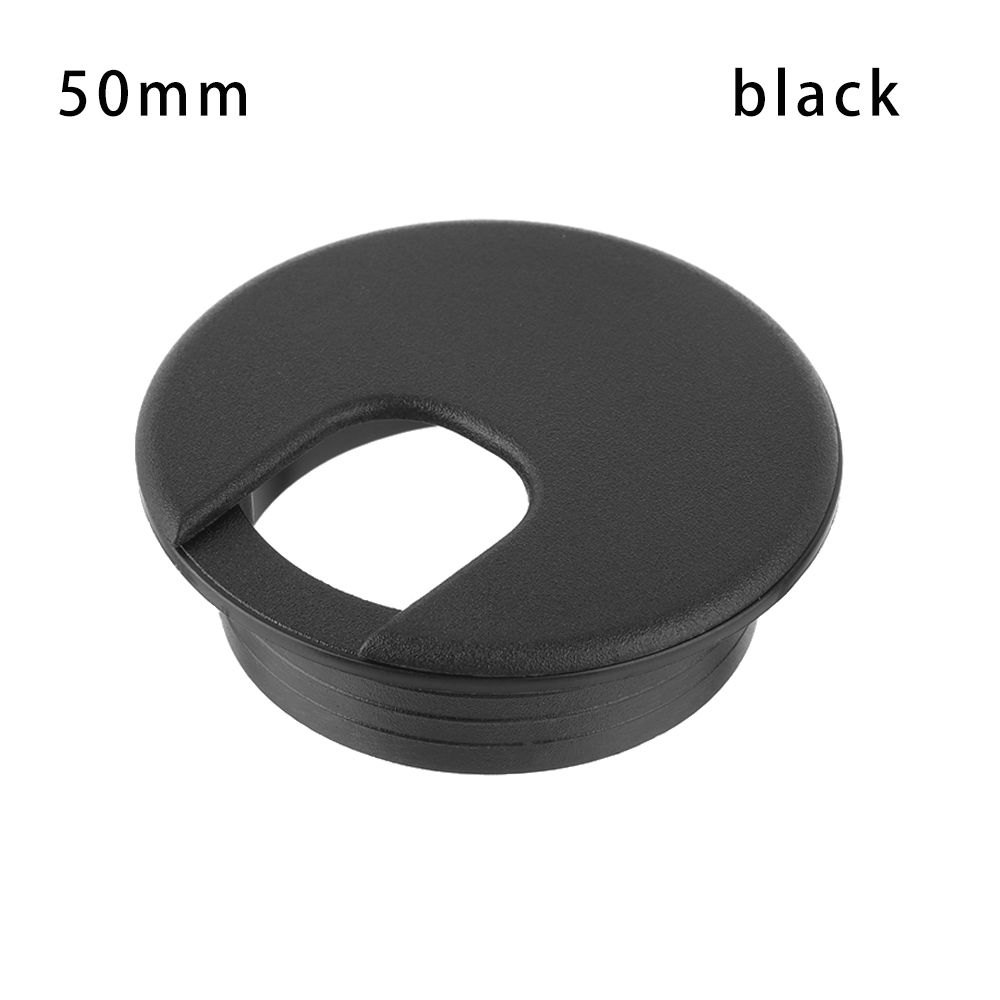 35/50mm Wire Hole Covers Grommet Computer Desk Cable Hole Cover Cap