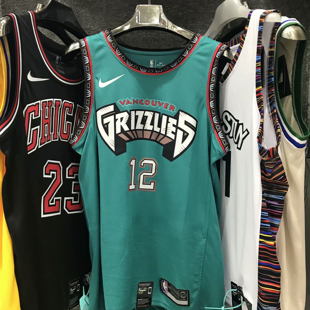 Original NBA Basketball Jerseys Memphis Grizzlies Morant Number 12