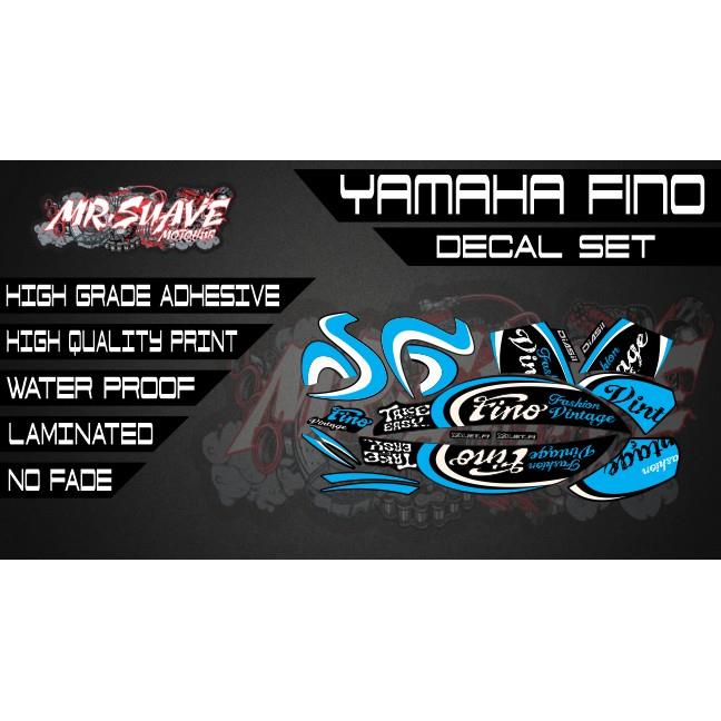 Yamaha Fino Decals Set Lazada PH