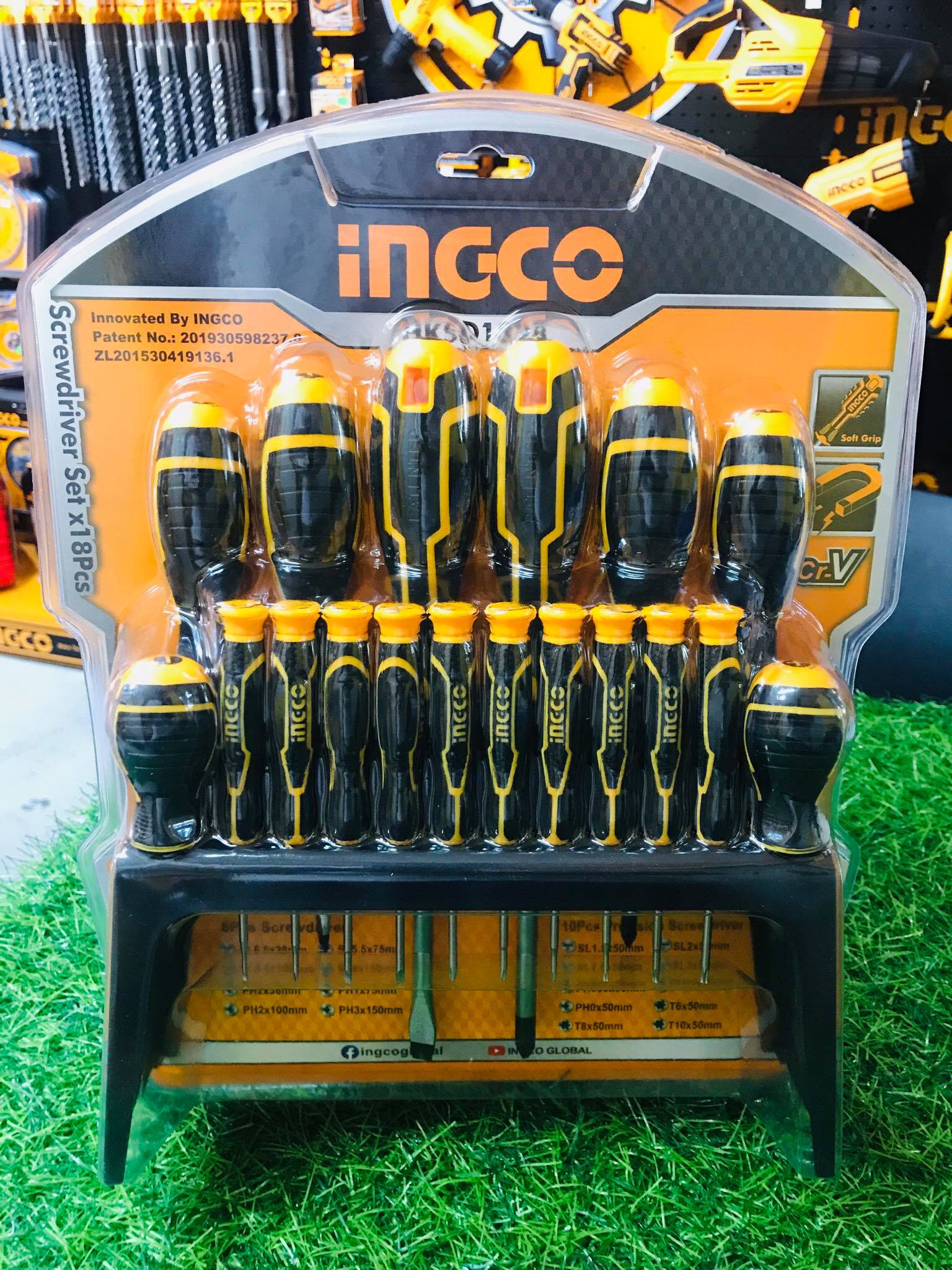 Ingco Screwdriver Set Pieces Hksd Lazada Ph