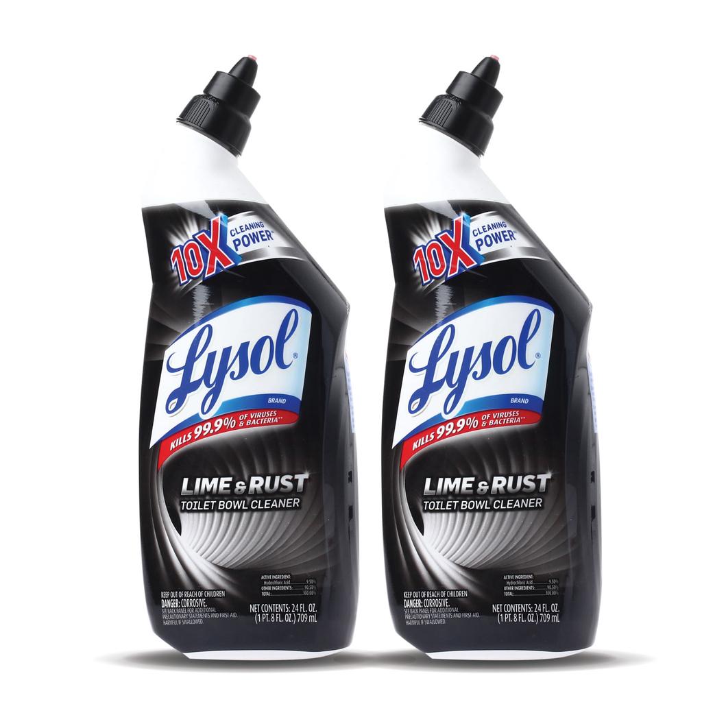 Lysol Lime & Rust Toilet Bowl Cleaner 709ml Twin Pack Lazada PH