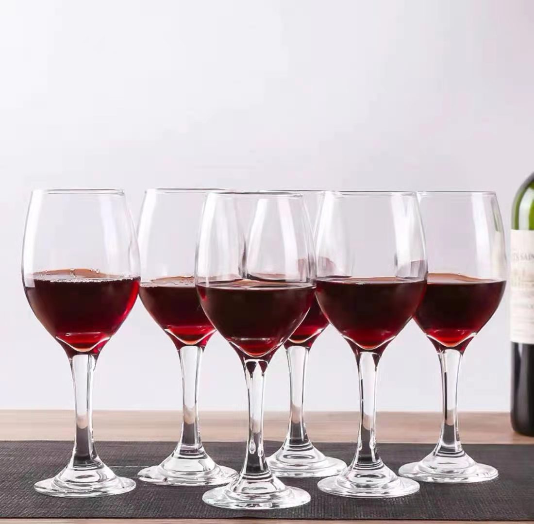 S&A Glassware High Quality [6PCS] Wine Glass and Goblet Glass Perfect