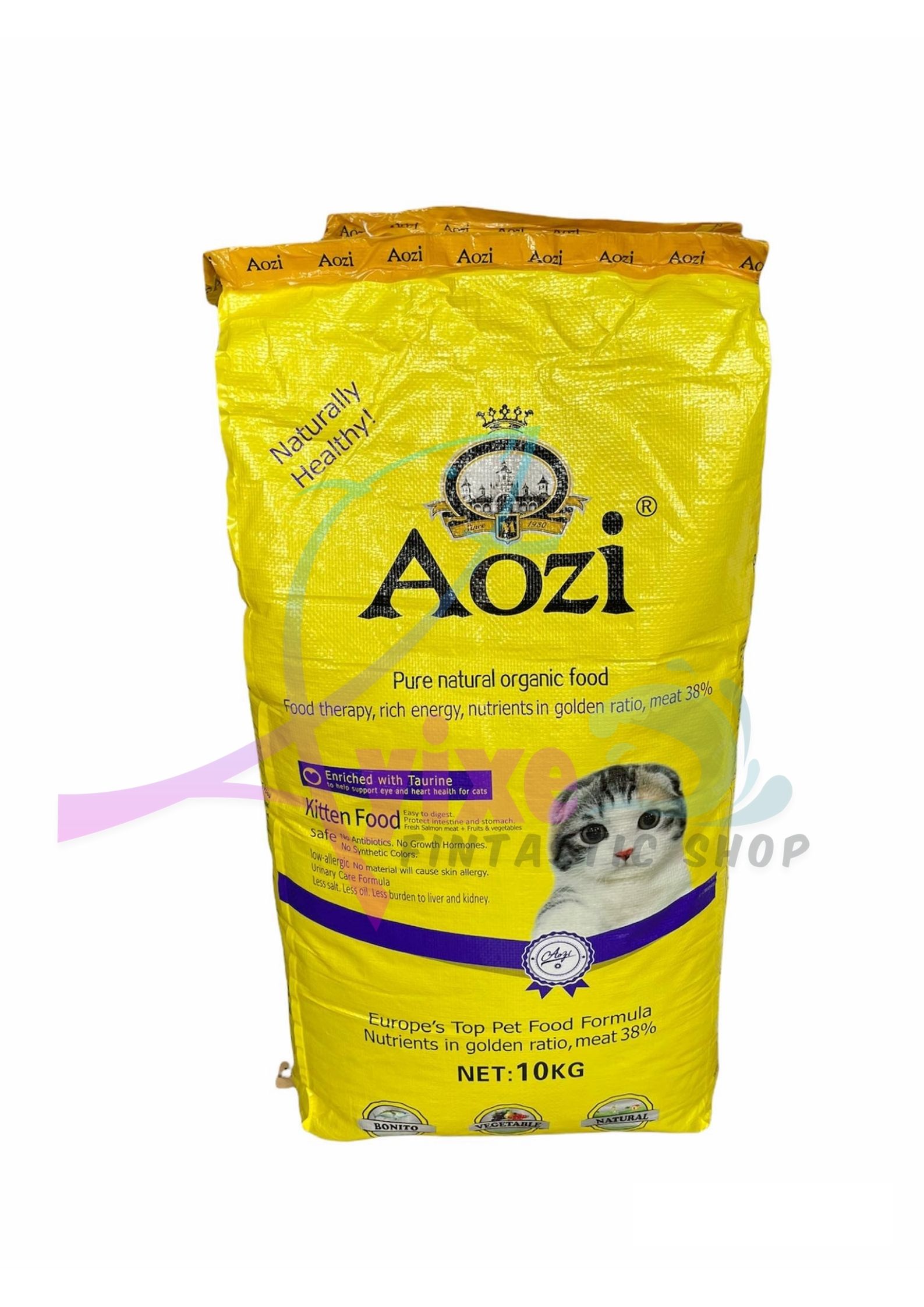 Aozi KITTEN Organic Dry Cat Food 1kg Repack | Lazada PH