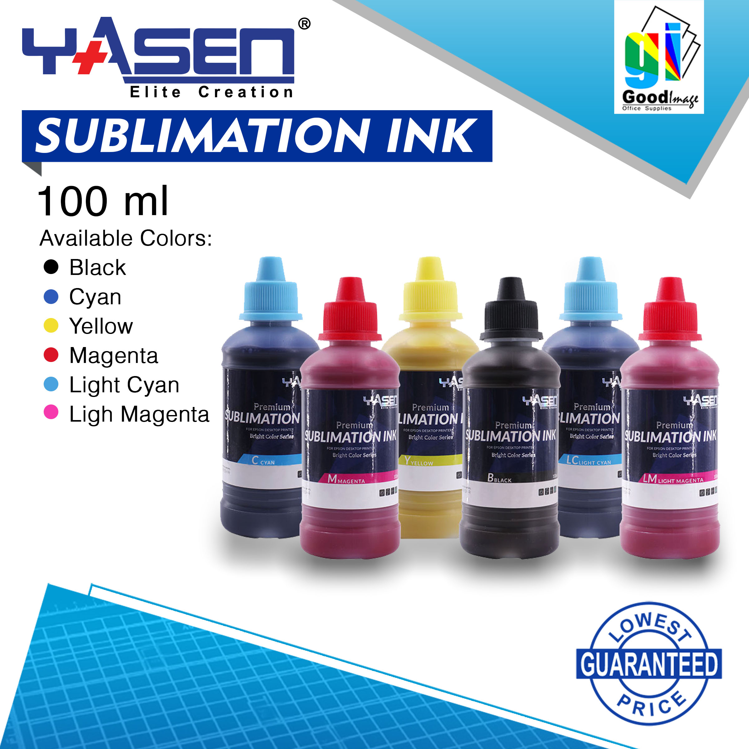 YASEN PREMIUM SUBLIMATION INK Lazada PH