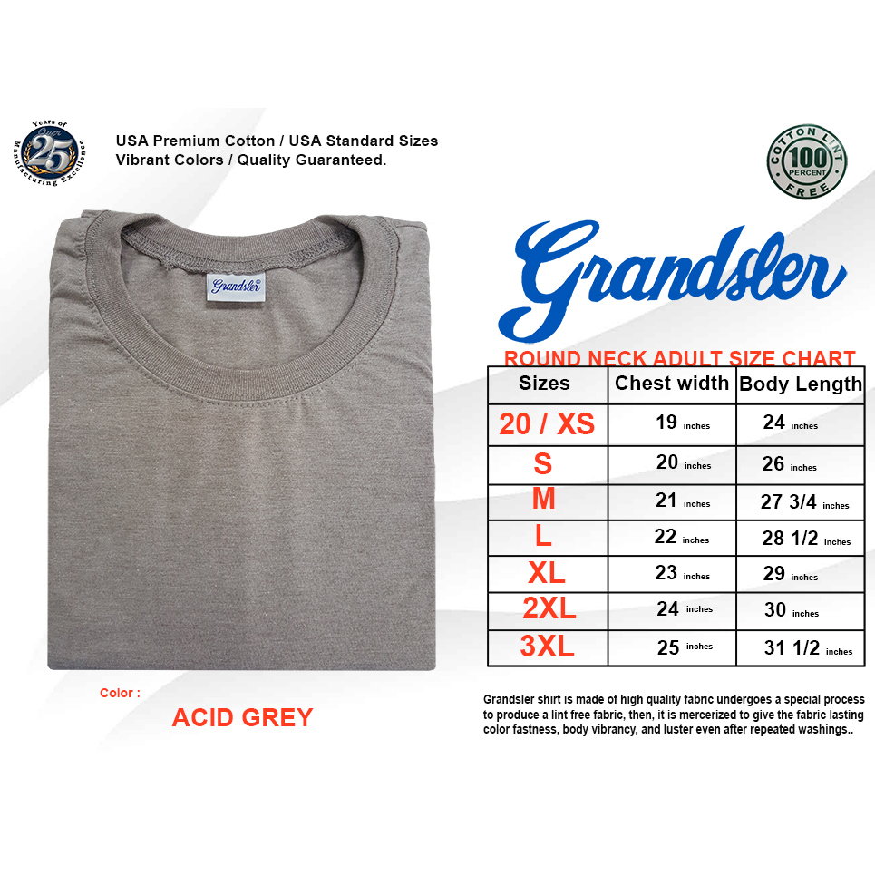Acid gray shirt Clearance