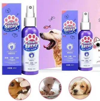 dental spray for dogs plaque