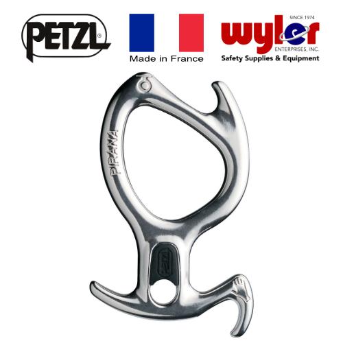 Petzl Pirana Descender Belay Device for Single/Double Ropes Climbing