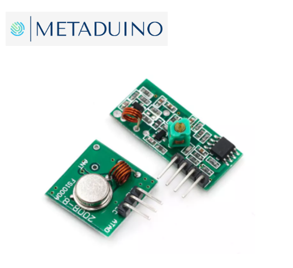 433Mhz RF Transmitter and Receiver Module Link Kit for ARM/MCU WL DIY ...