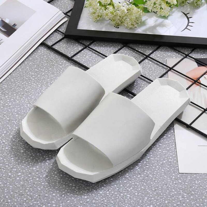 White Slippers for Men and Women Lazada PH