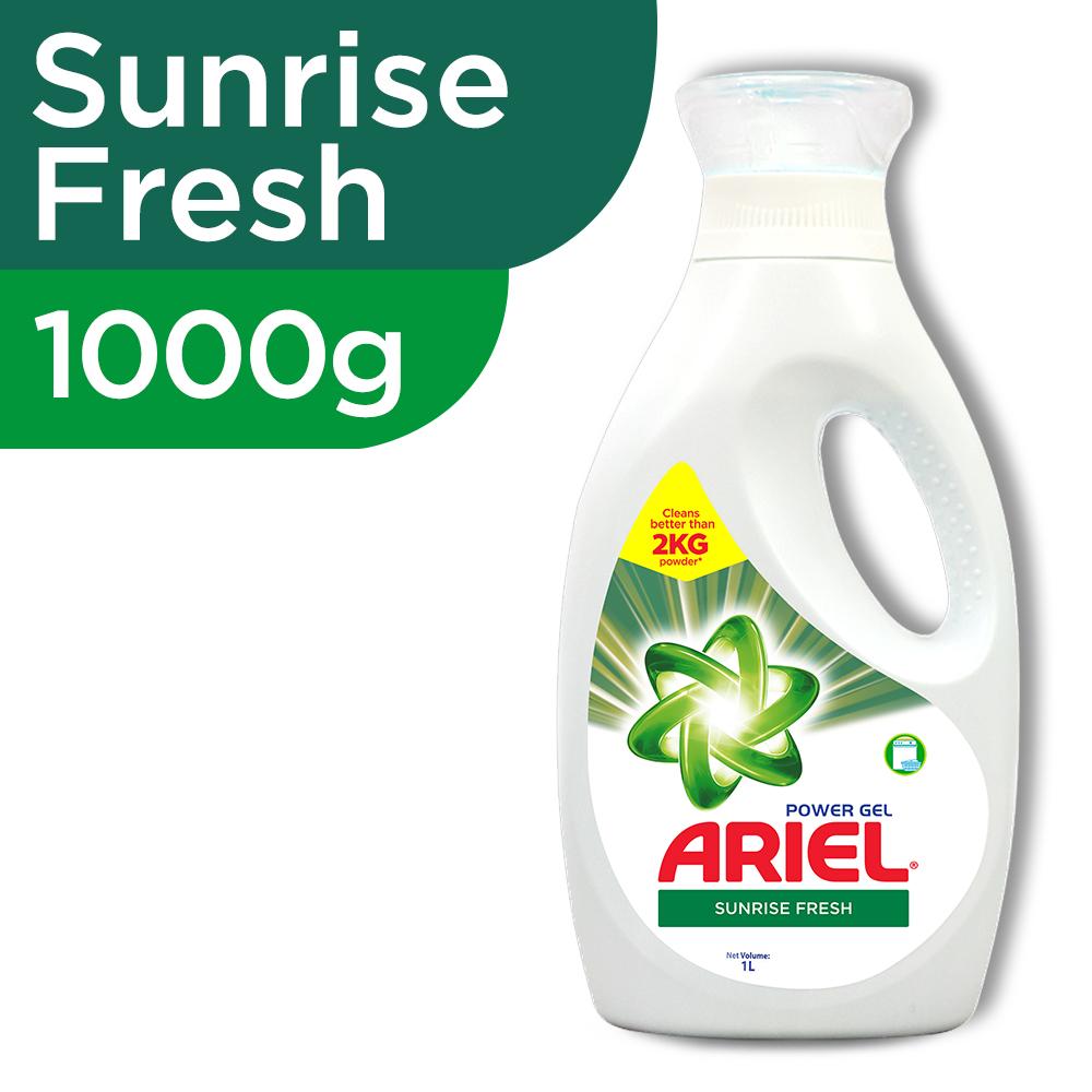 Ariel Power Gel Sunrise Fresh Liquid Detergent 1000g