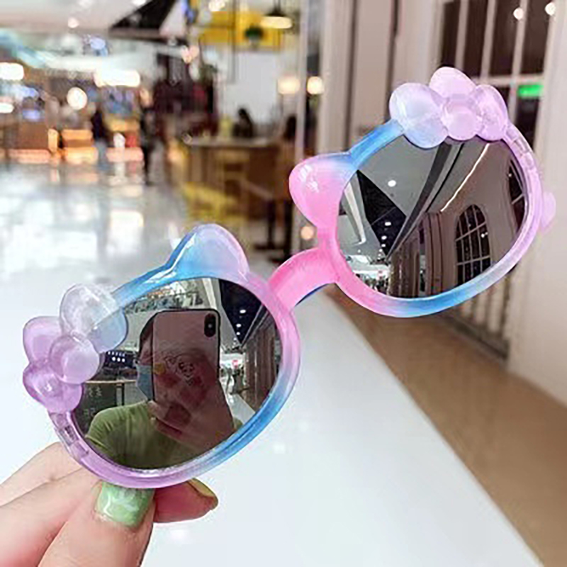 UV Protection Sunglasses for Children Super Cute Baby Glasses Bear Ears