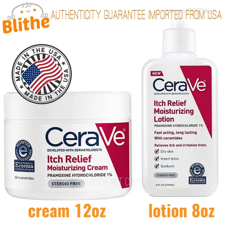 cerave cream with pramoxine