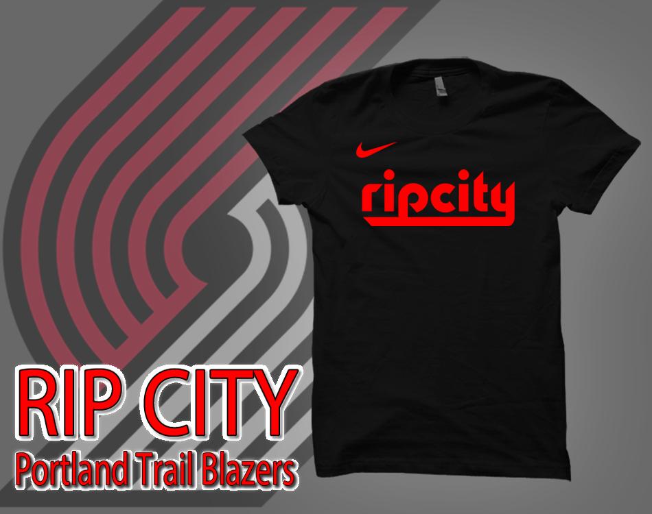 portland trail blazers rip city shirt