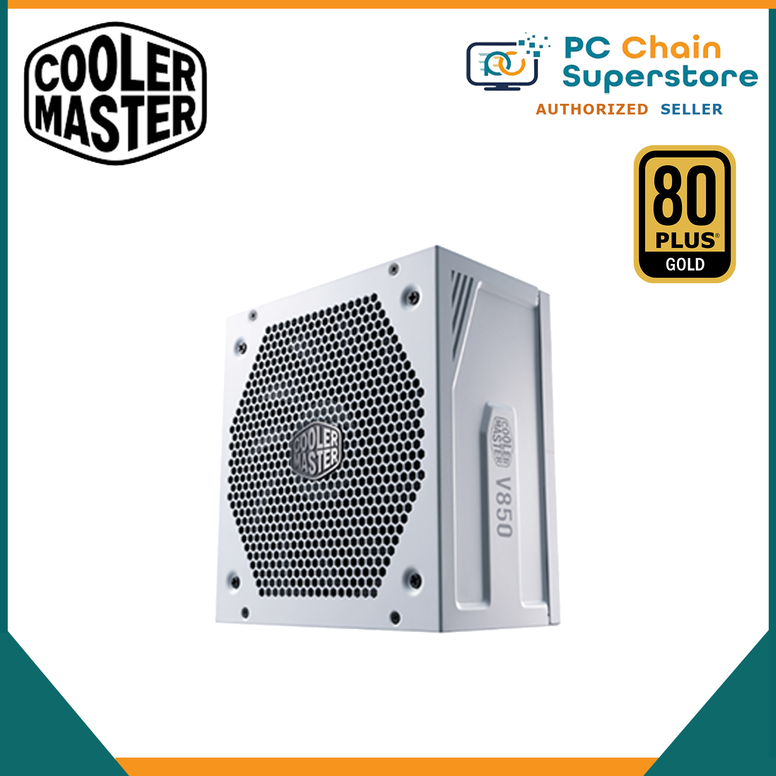 CoolerMaster V850 GOLD V2 White Edition 電源ユニット Cooler Master